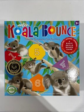 Koala Bounce Kids Board Game - Colorful